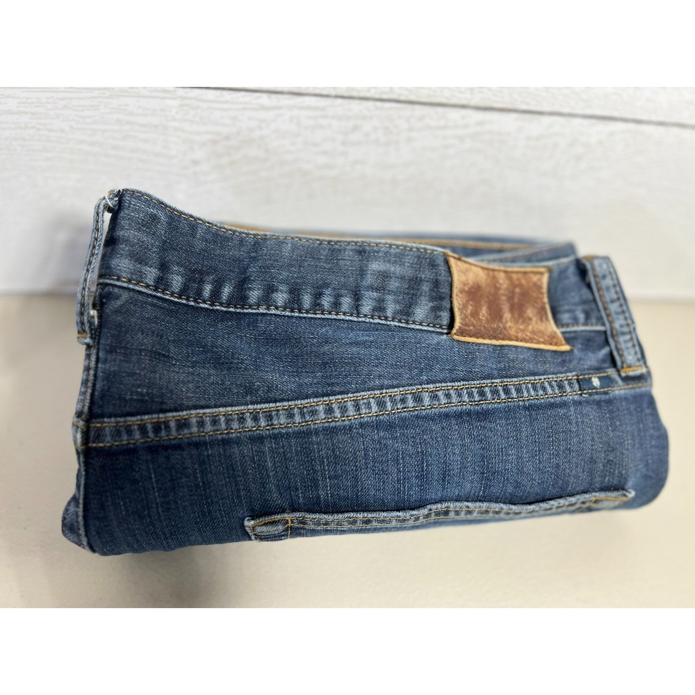Lucky Brand 38x30 (40x30) 410 Athletic Fit Mens Blue Jeans Slight Fade